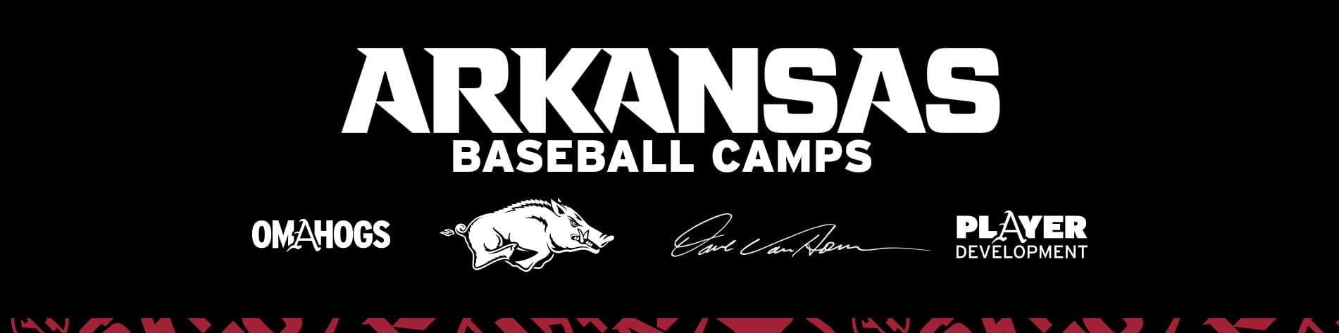 Arkansas Baseball Camps Header